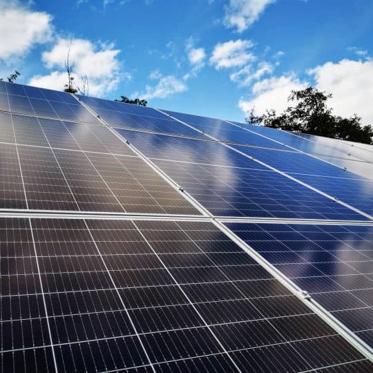 Сонячна електростанція в Білих Ославах, 36 кВТ