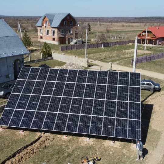 Сонячна електростанція в с. Лоєва, 34 кВТ