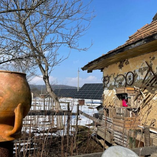 Сонячна електростанція в с. Білі Ослави