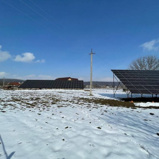 Сонячна електростанція в с. Білі Ослави