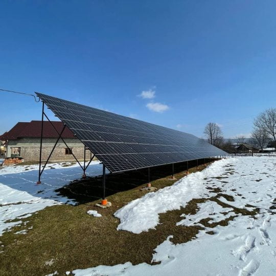 Сонячна електростанція в с. Білі Ослави
